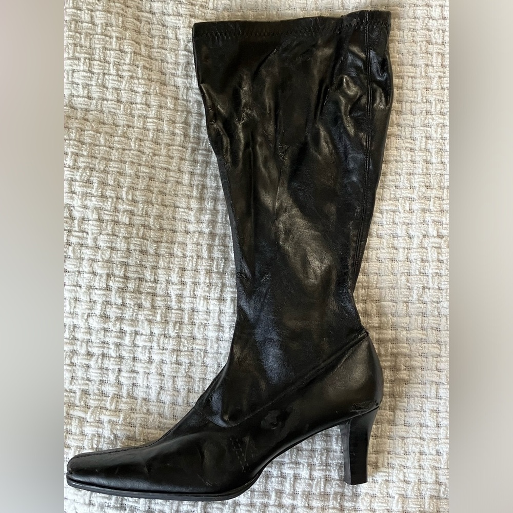 ‼️Vintage‼️Black Heeled Boots